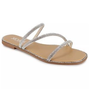 XOXO Women's Mileena Flat Sandals 6.5